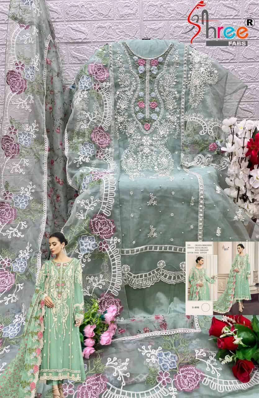 Shree Fabs S 898 Colors Festive Wear Style Designer Pakistani Salwar Suit Wholesalers view 4
