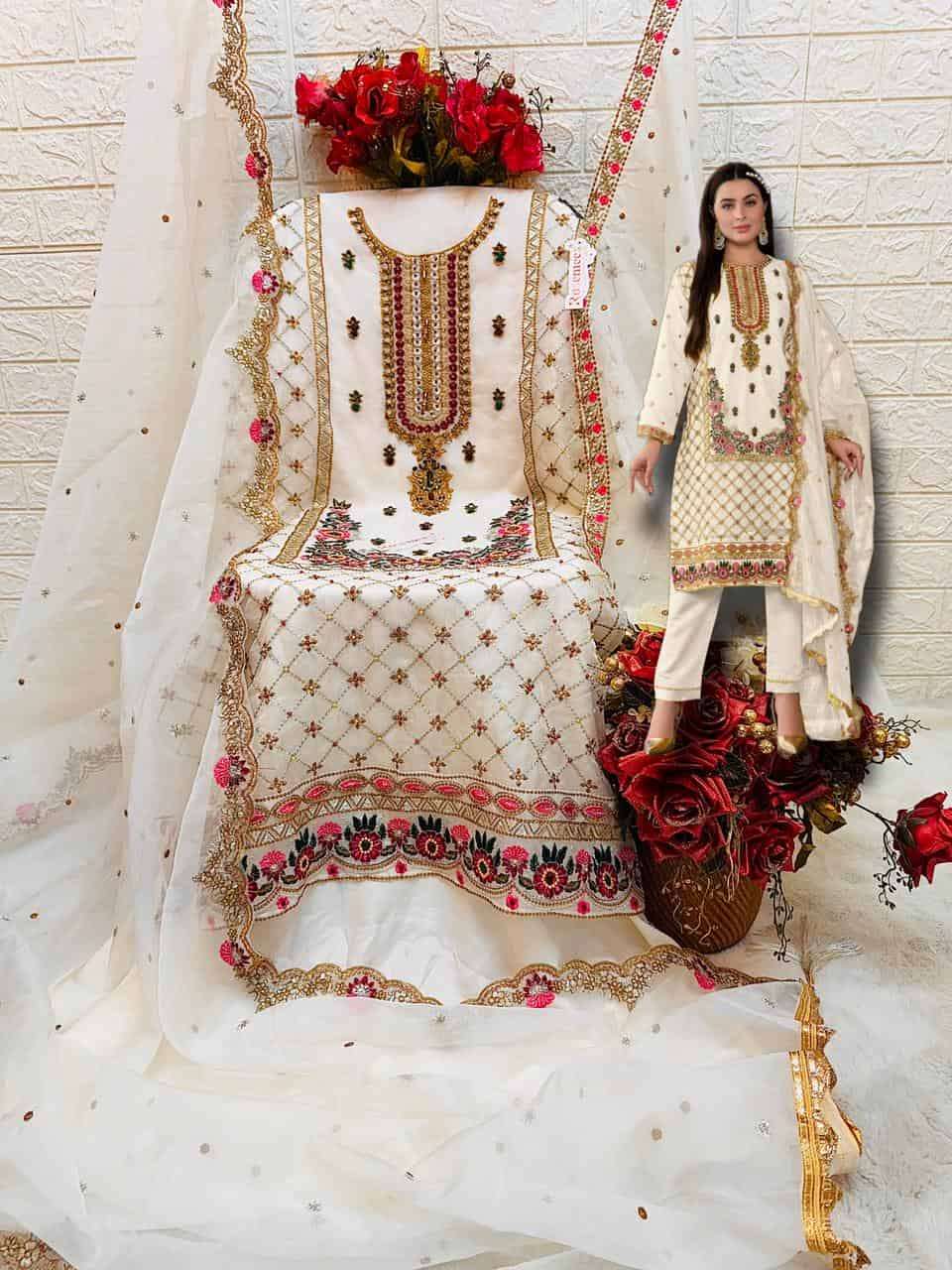 Fepic D 5431 Colors Festive Wear Style Designer Embroidered Salwar Kameez Exporter view 4