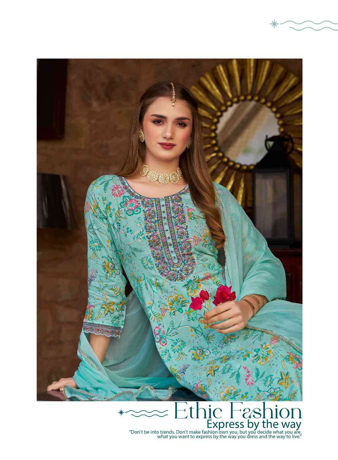 Radhika Lifestyle Anarkali Vol 5 Fancy Anarkali Style 3 Piece Designs view 8