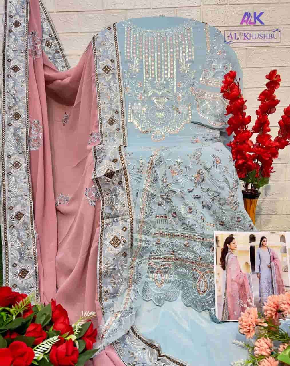 Al Khushbu Agha Noor Pakistani Designer Salwar Suit Wholesalers view 6