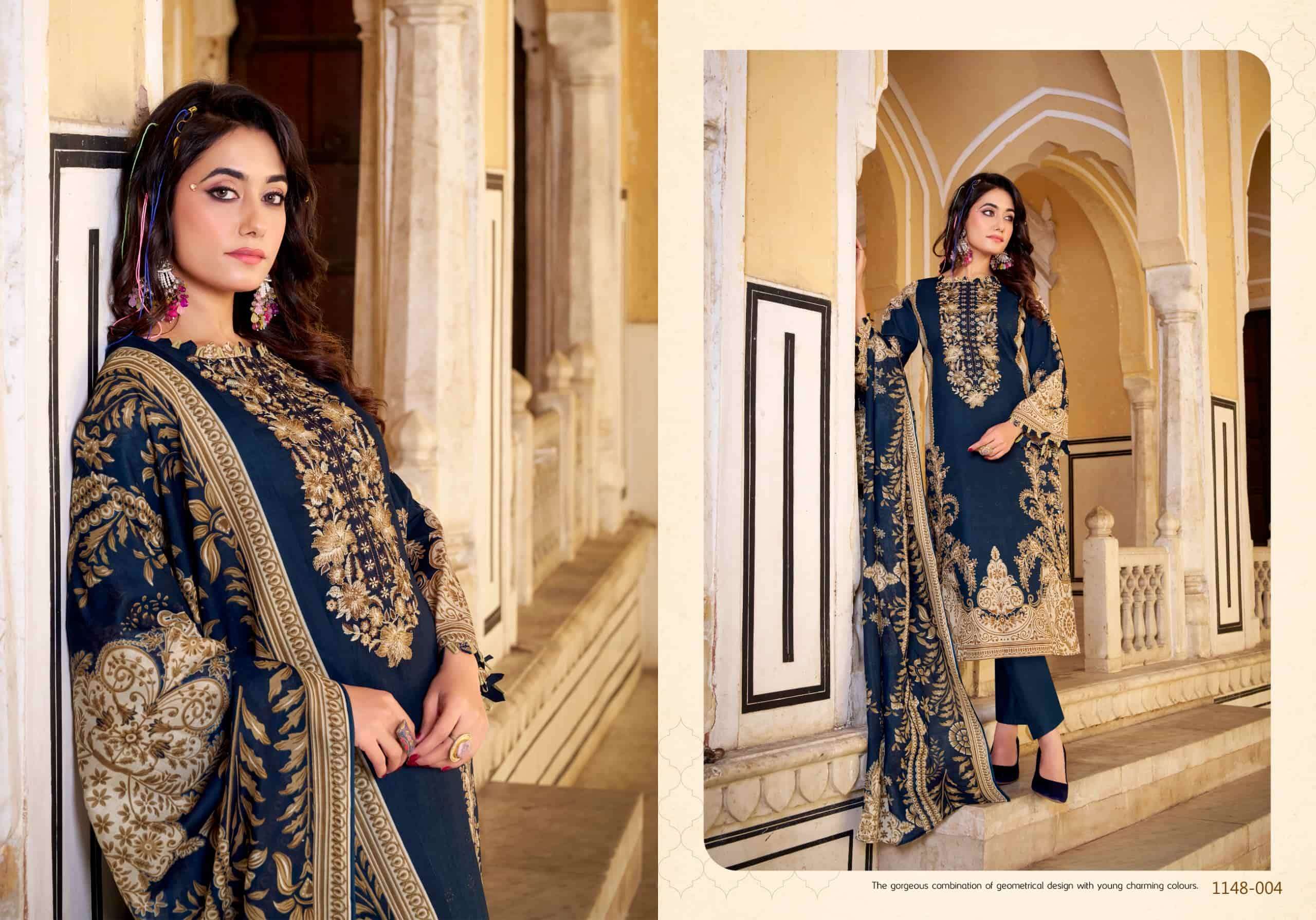 Romani Aarzu Vol 32 Fancy Cotton Dress Material Catalog view 14