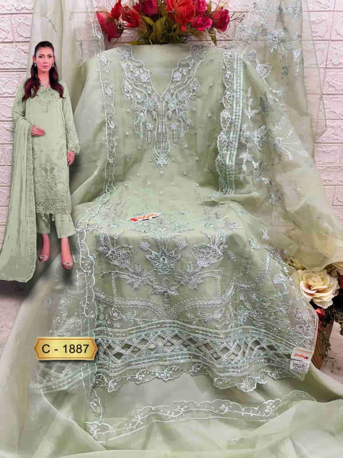Fepic C 1887 A Festive Wear Style Designer Pakistani Salwar Suit Exporter view 2