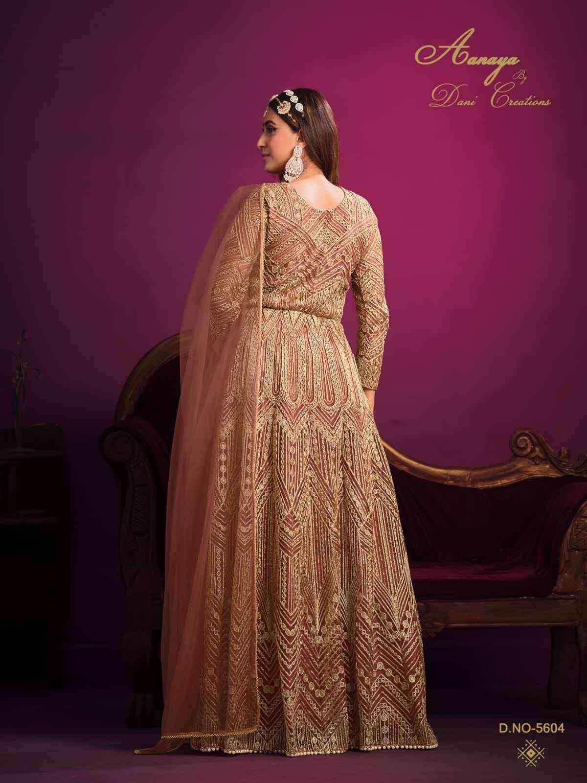 Aanaya Vol 156 Stylish Front Cut Partywear Designer Dress view 11