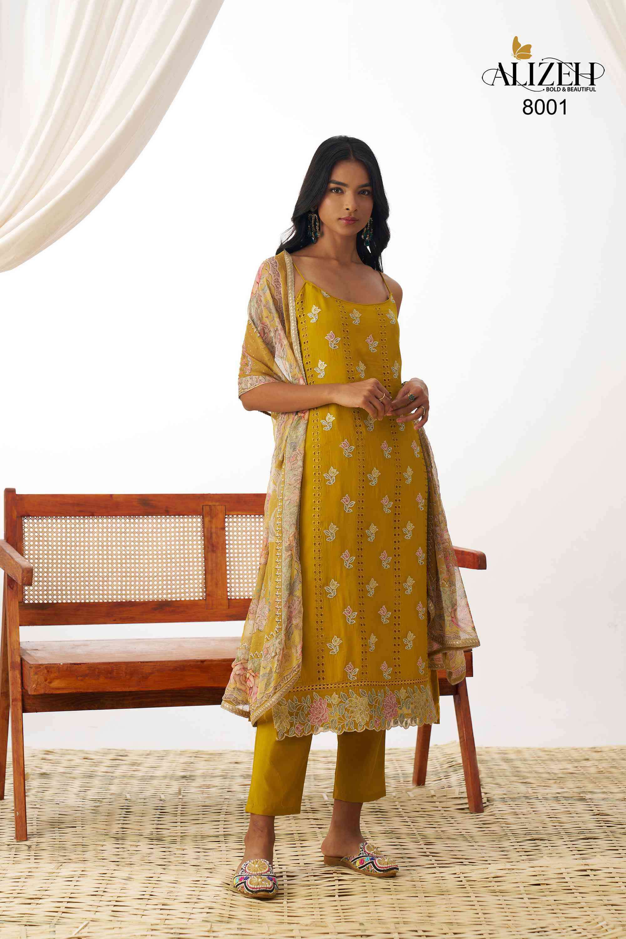 Alizeh Swara 8001 to 8004 Readymade Suit Collection Price Exporter view 2