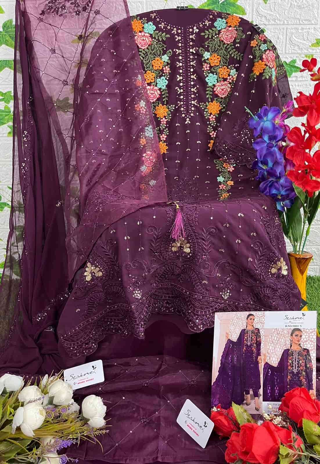 Megha Export 52001 Colors Pakistani Style Fancy Designer Salwar Suit Wholesalers view 8