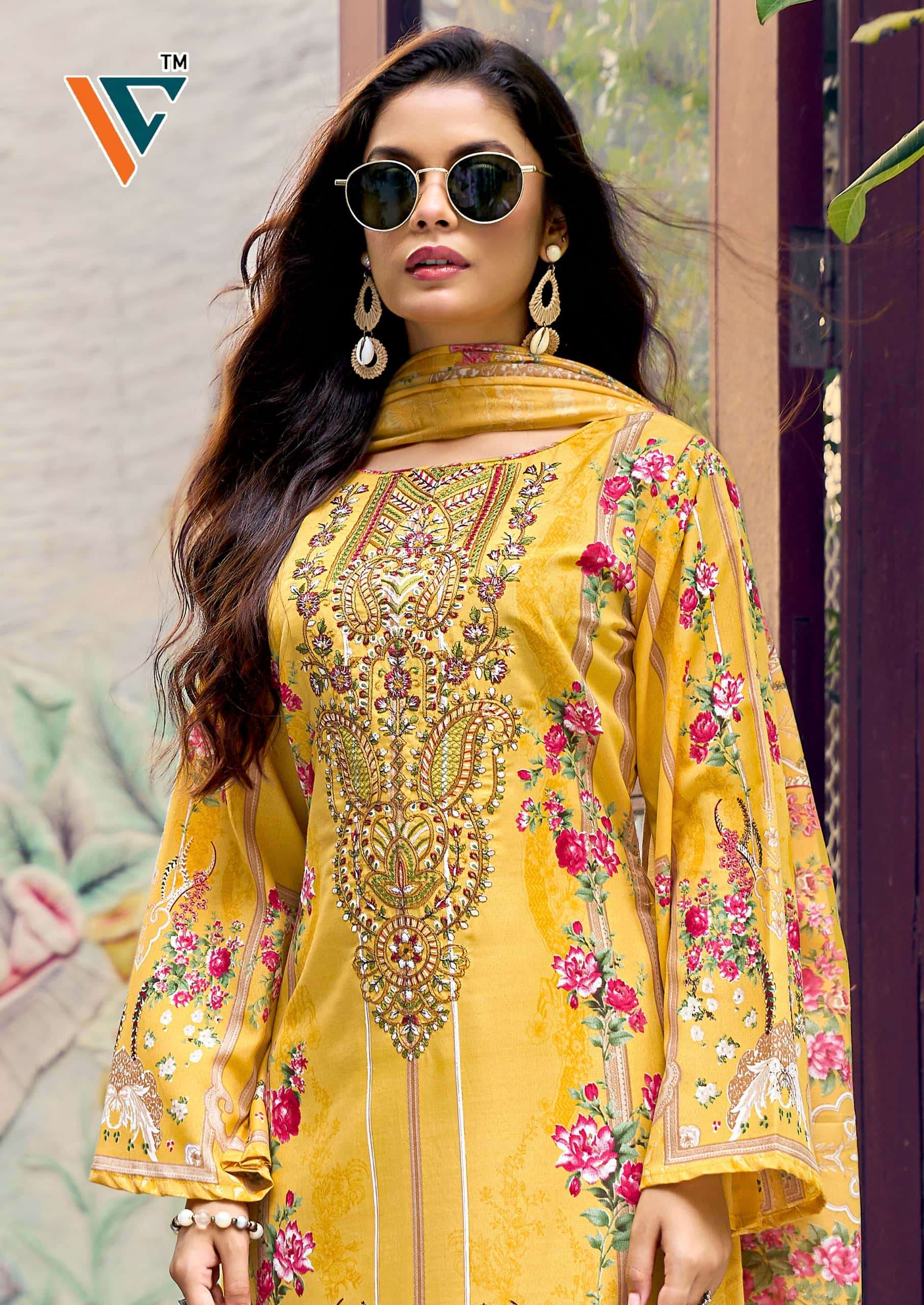 Vandana Fashion Madhubala Vol 2 Exclusive Karachi Cotton Suit view 2