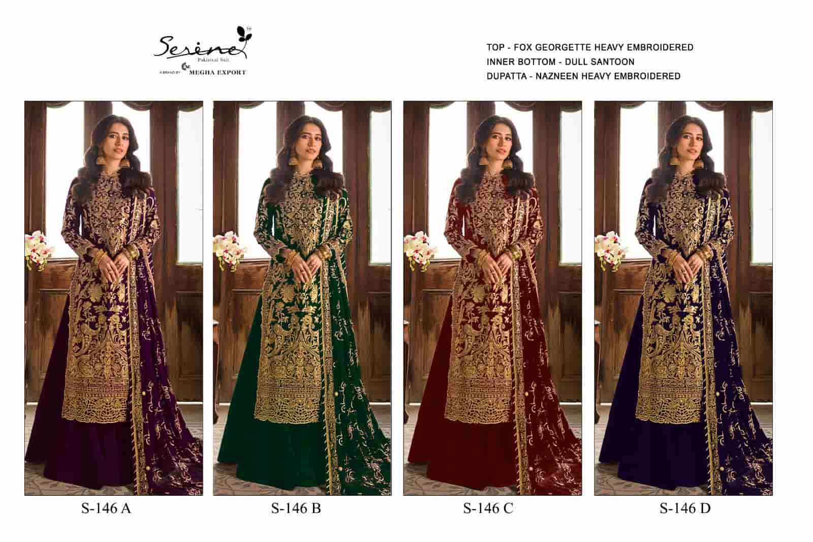 Serine S 146 Colors Pakistani Heavy Designer Wedding Wear Suit view 5