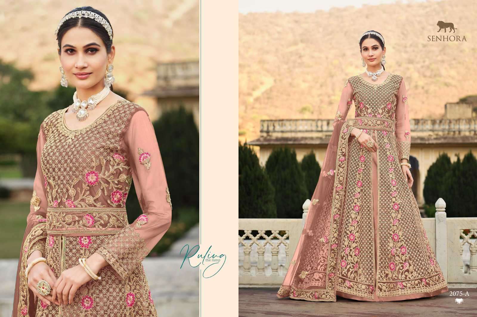 Senhora Carolina 2075 Designer Anarkali Suit view 5