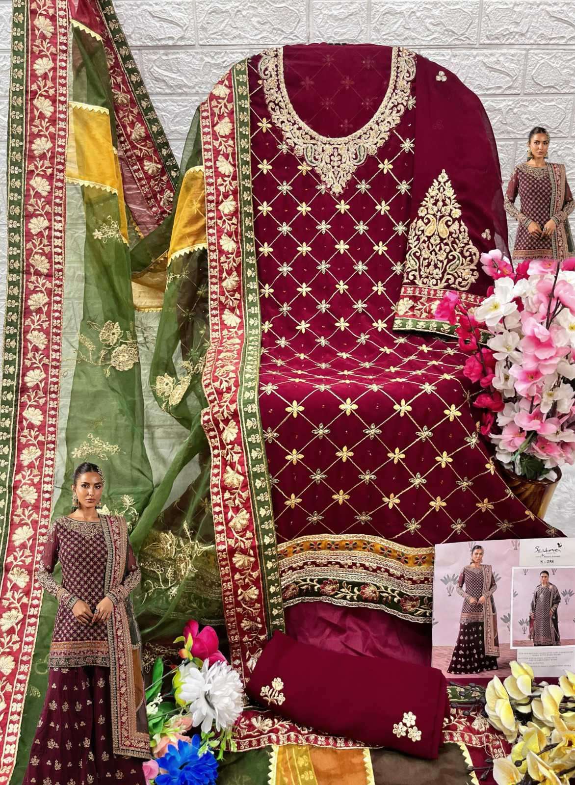 Serine S-258 Pakistani Designer Bridal Dress view 3