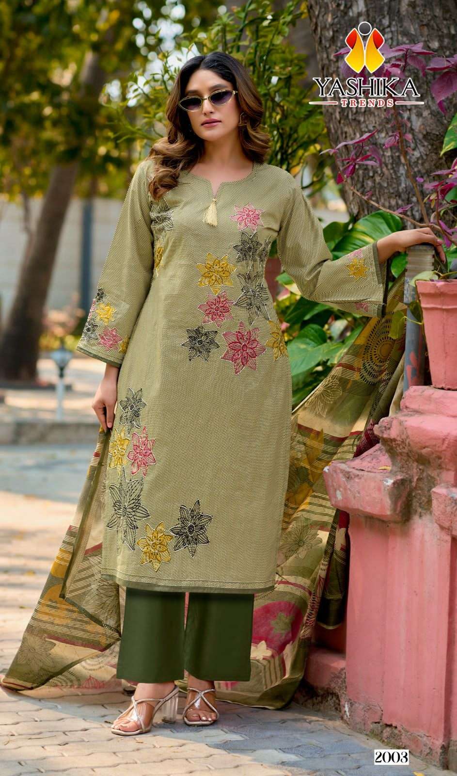 Yashika Mayisha Vol 2 Heavy Cotton Dress Material view 3