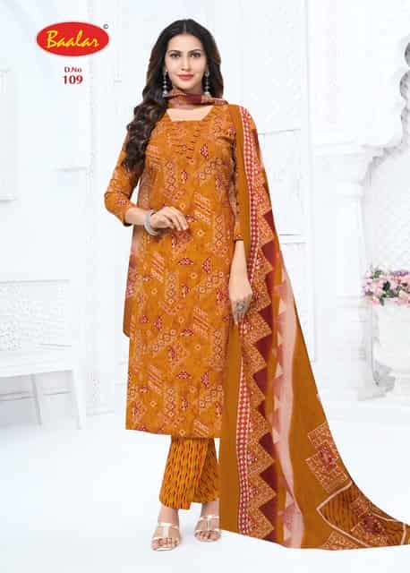 Baalar Zeenat Vol 1 Premium Wear Cotton Dress Catalog view 4