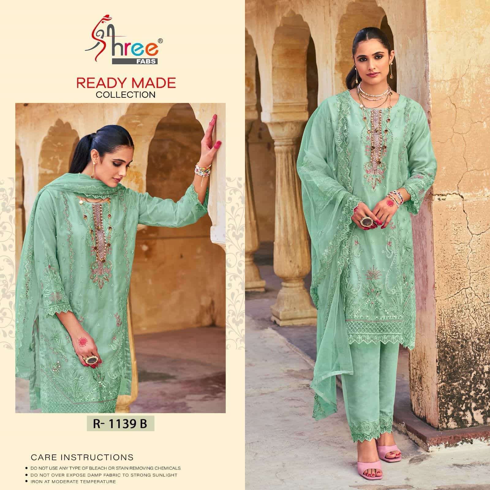 Shree Fabs R 1139 Colors Pakistani Festive Wear Style Designer Readymade Collection view 3
