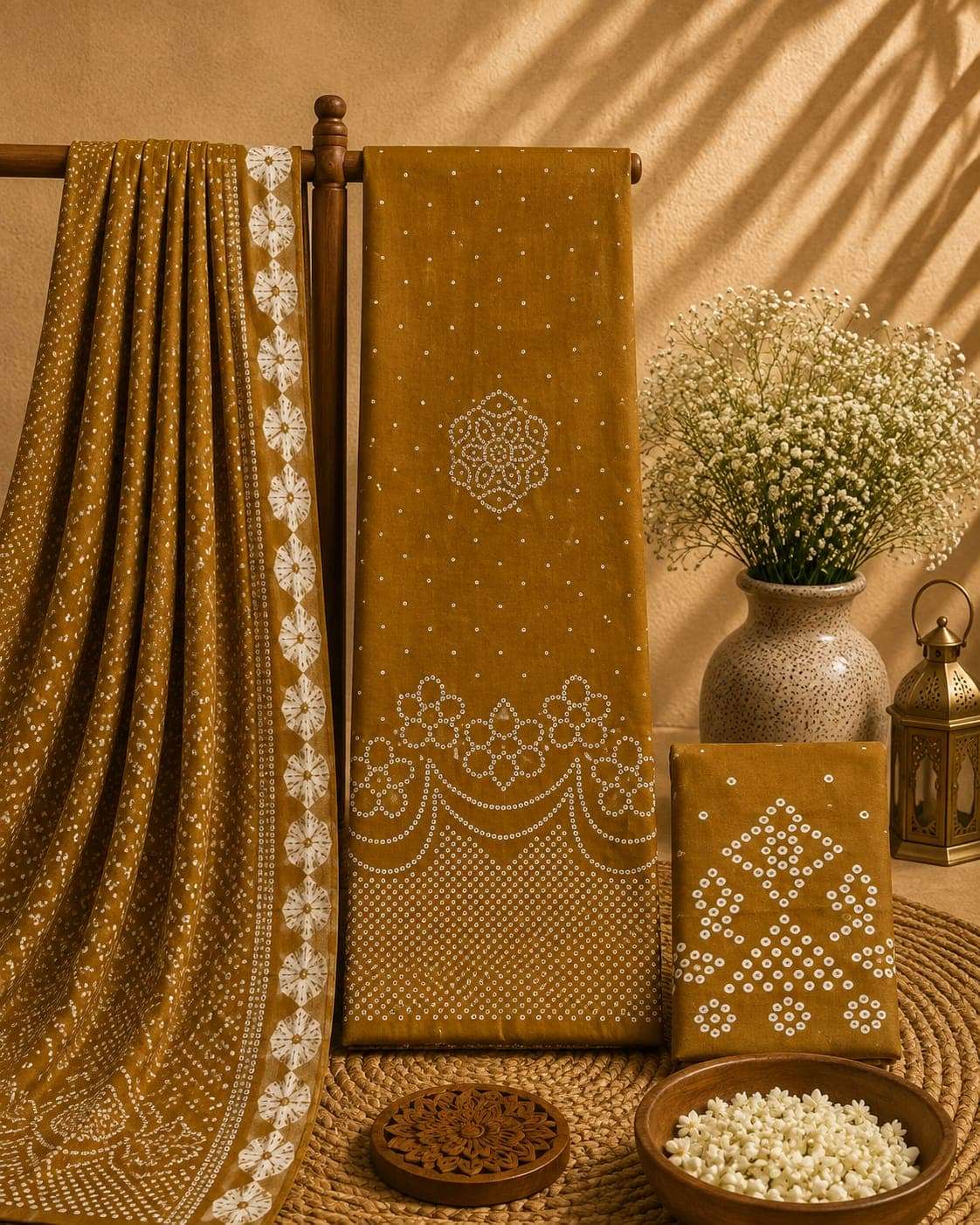 Js Priya Bandhani Vol 44 Premium Style Bandhani Dress Material view 20