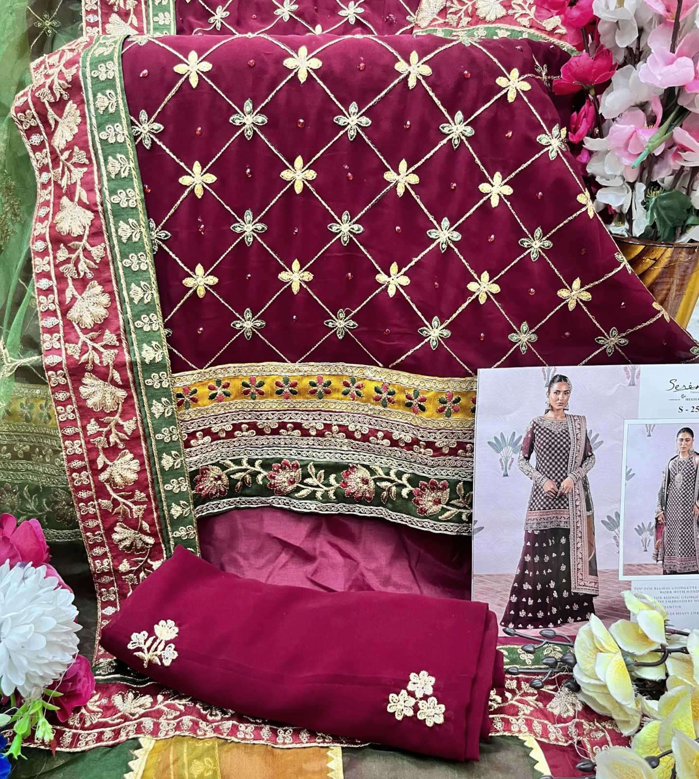 Serine S-258 Pakistani Designer Bridal Dress view 2