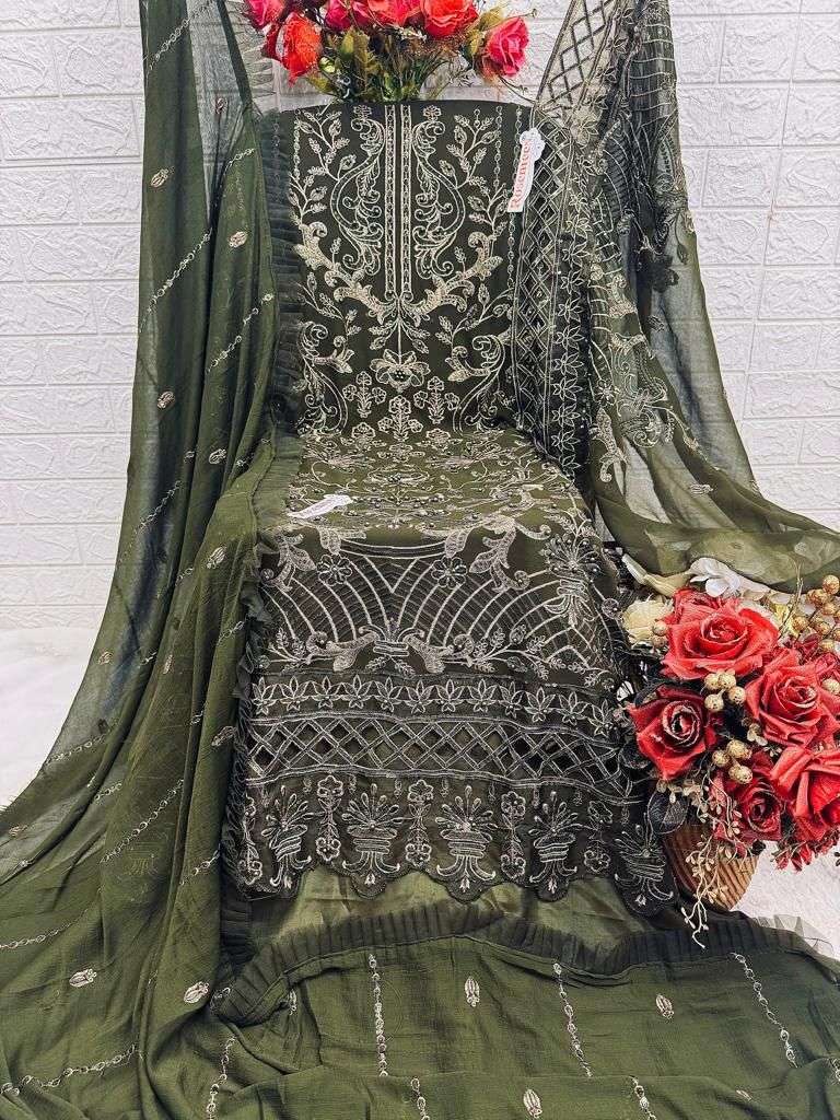 Fepic C 1760 Colors Partywear Designs Pakistani Suit Latest Collection view 6
