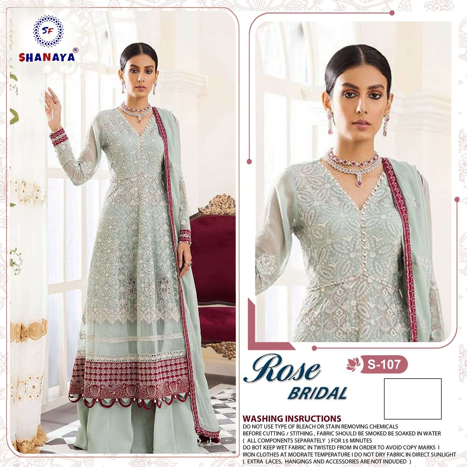 Shanaya S 107 Festive Wear Pakistani Suit