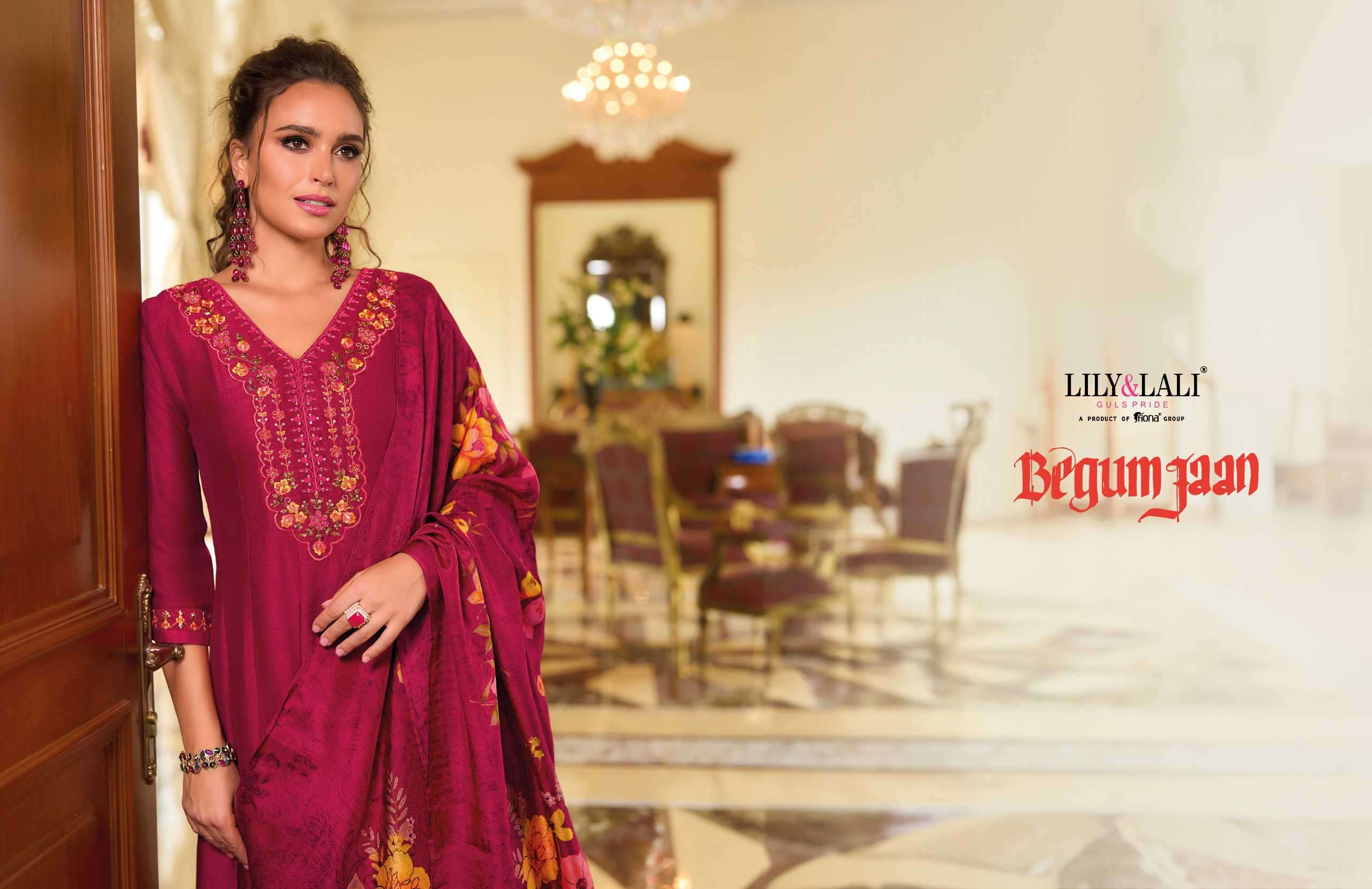 Lily & Lali Begum Jaan Anarkali Suit view 7