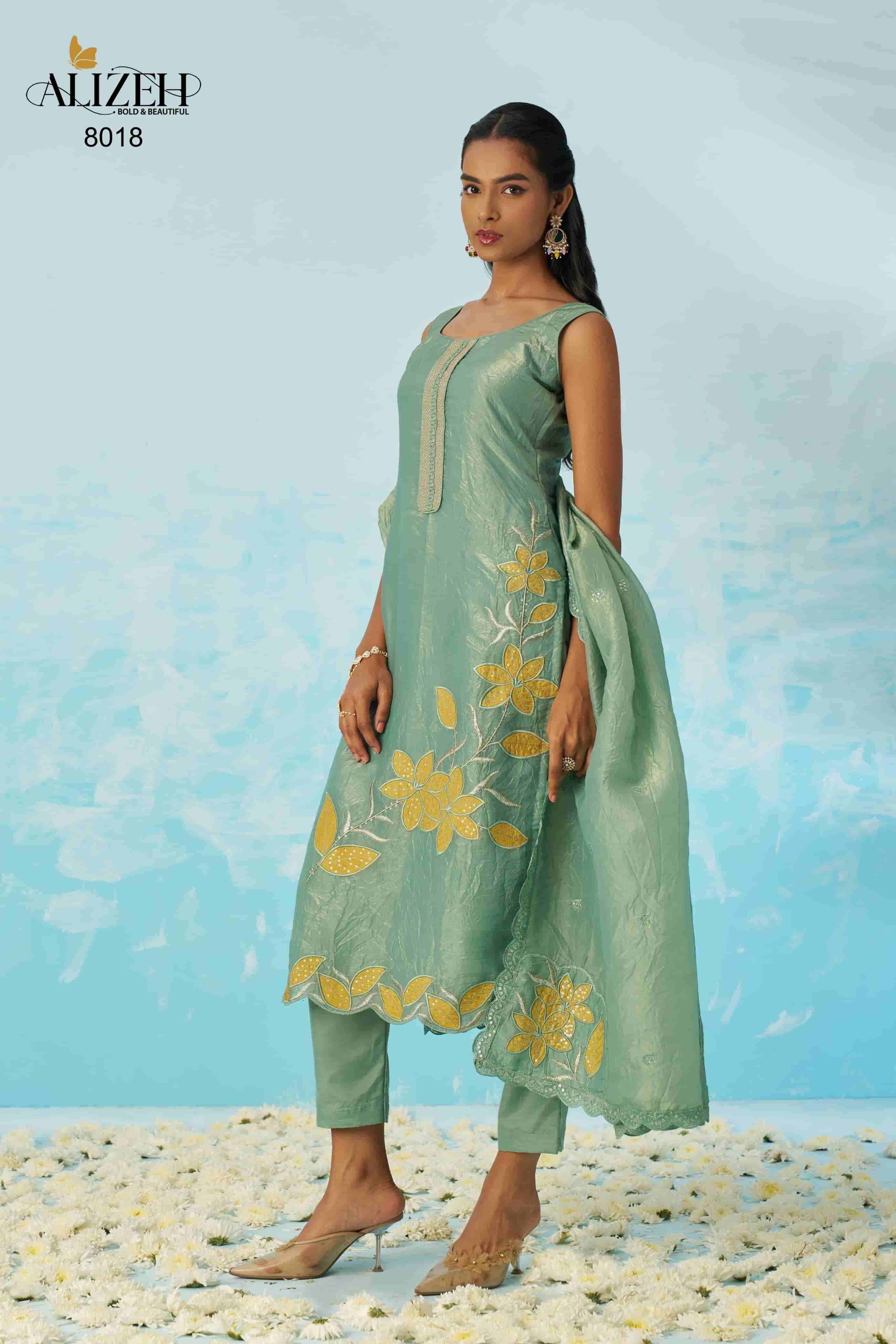 Alizeh Jasmine Fancy Crush Salwar Suit view 17