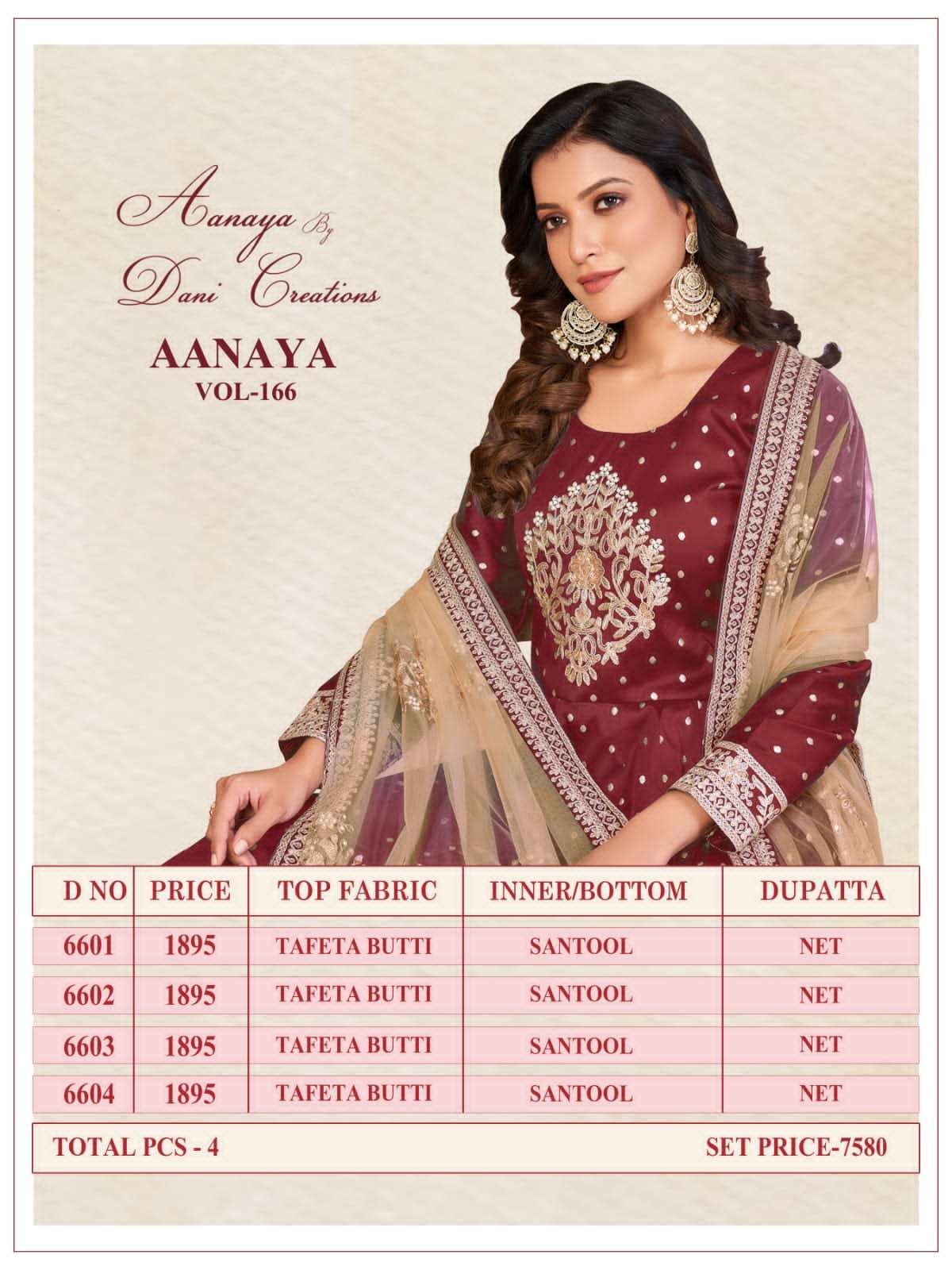 Aanaya Vol 166 Designer Anarkali Style Partywear Dress Exporter view 13