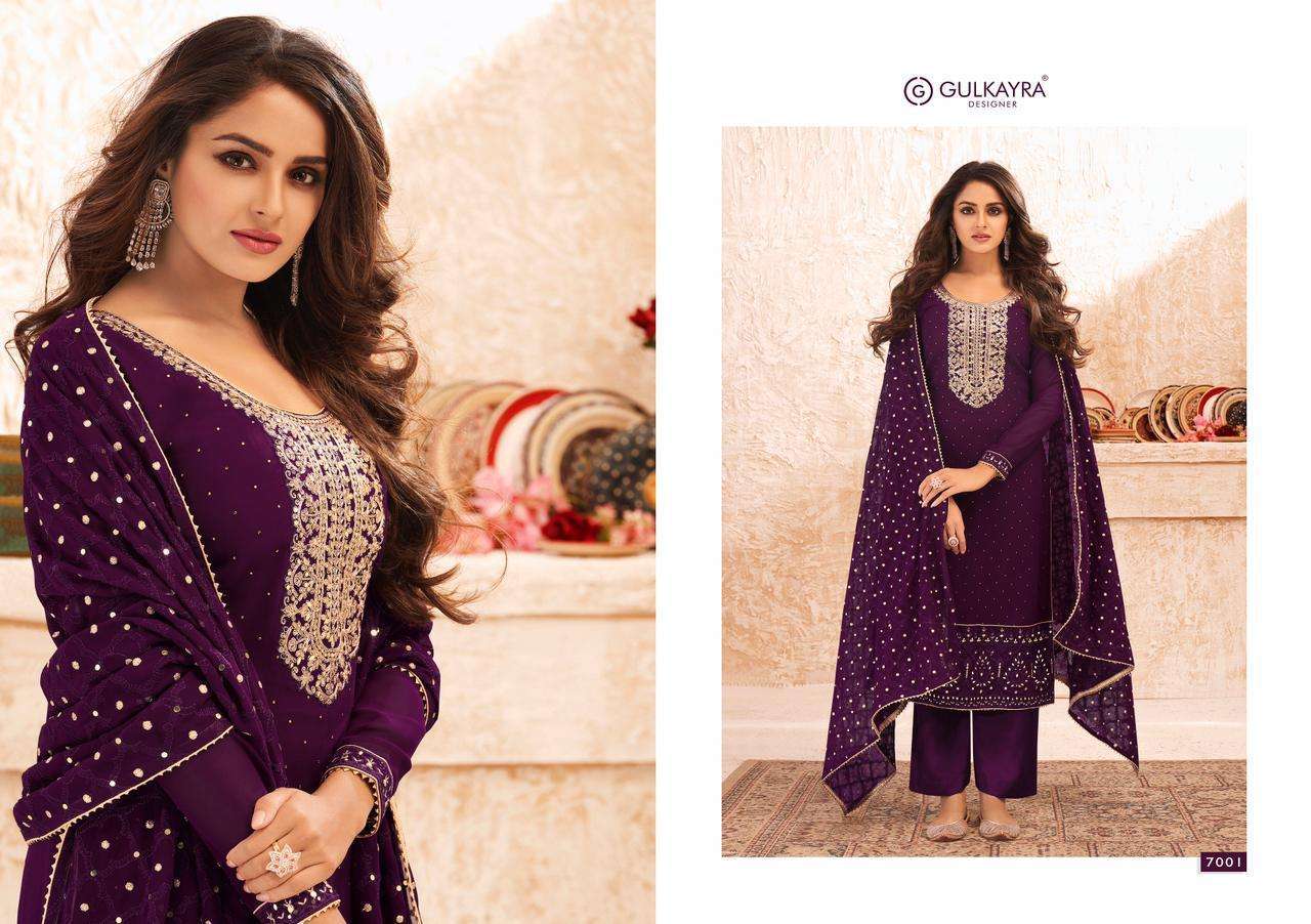 Gulkayra Nazmin Straight Suit party Wear Collection at Best Rate view 10
