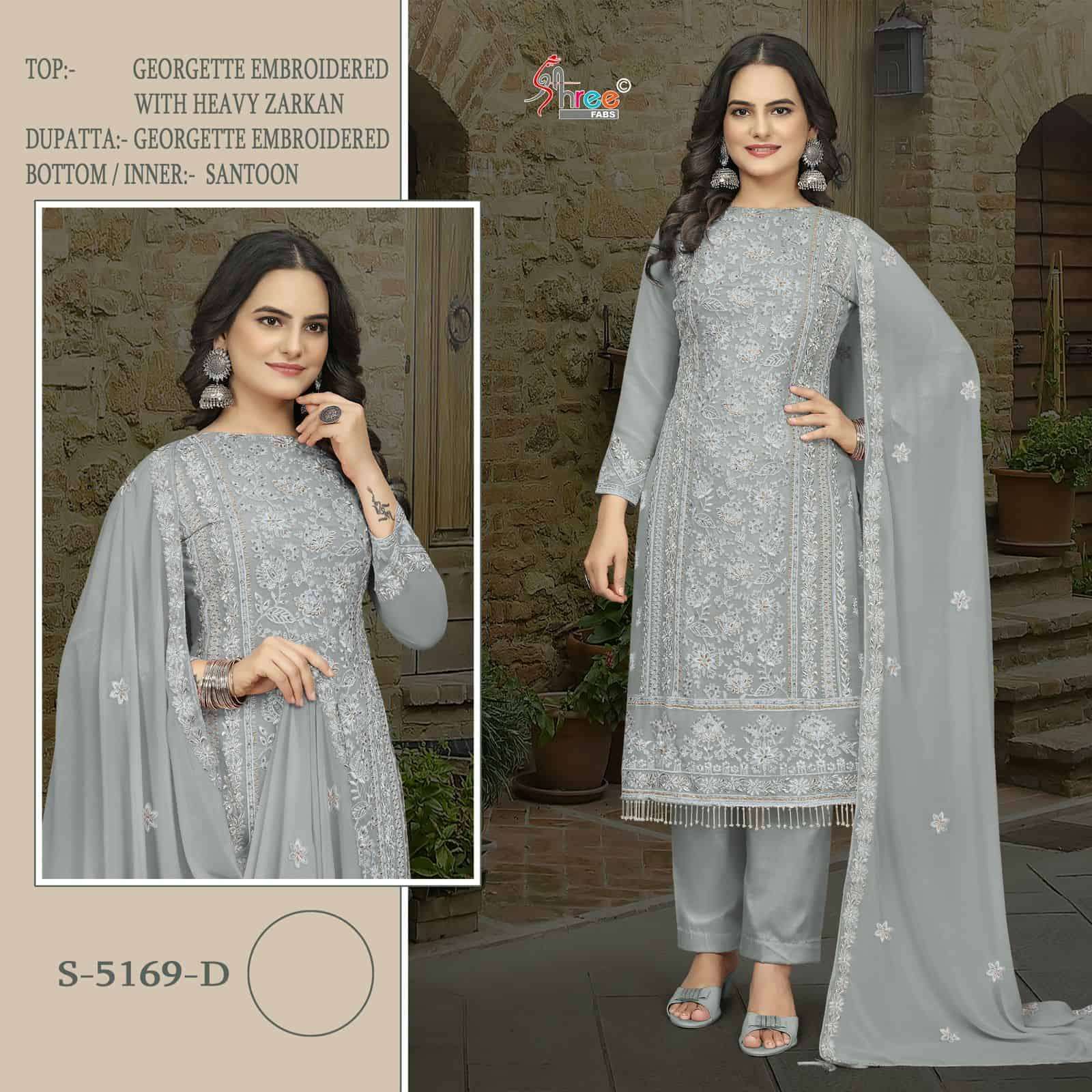 Shree Fabs S 5169 D Pakistani Designer Salwar Suit Collection