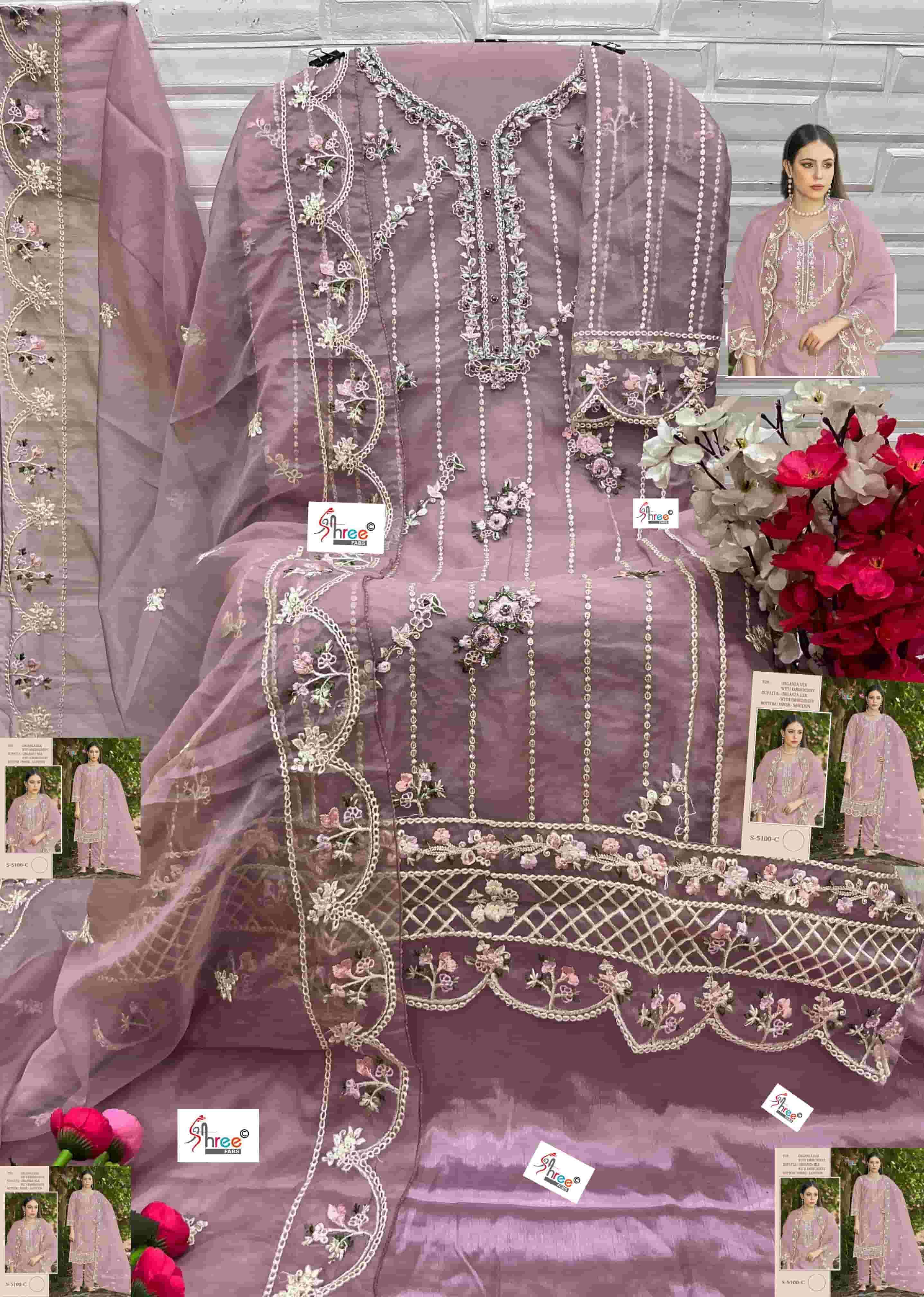 Shree Fabs K 5100 C Latest Embroidered Designer Salwar Suit view 2