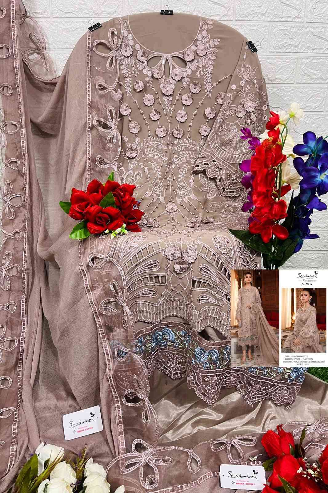 Megha Exports S 97 A Party Wear Pakistani Suit Online view 2