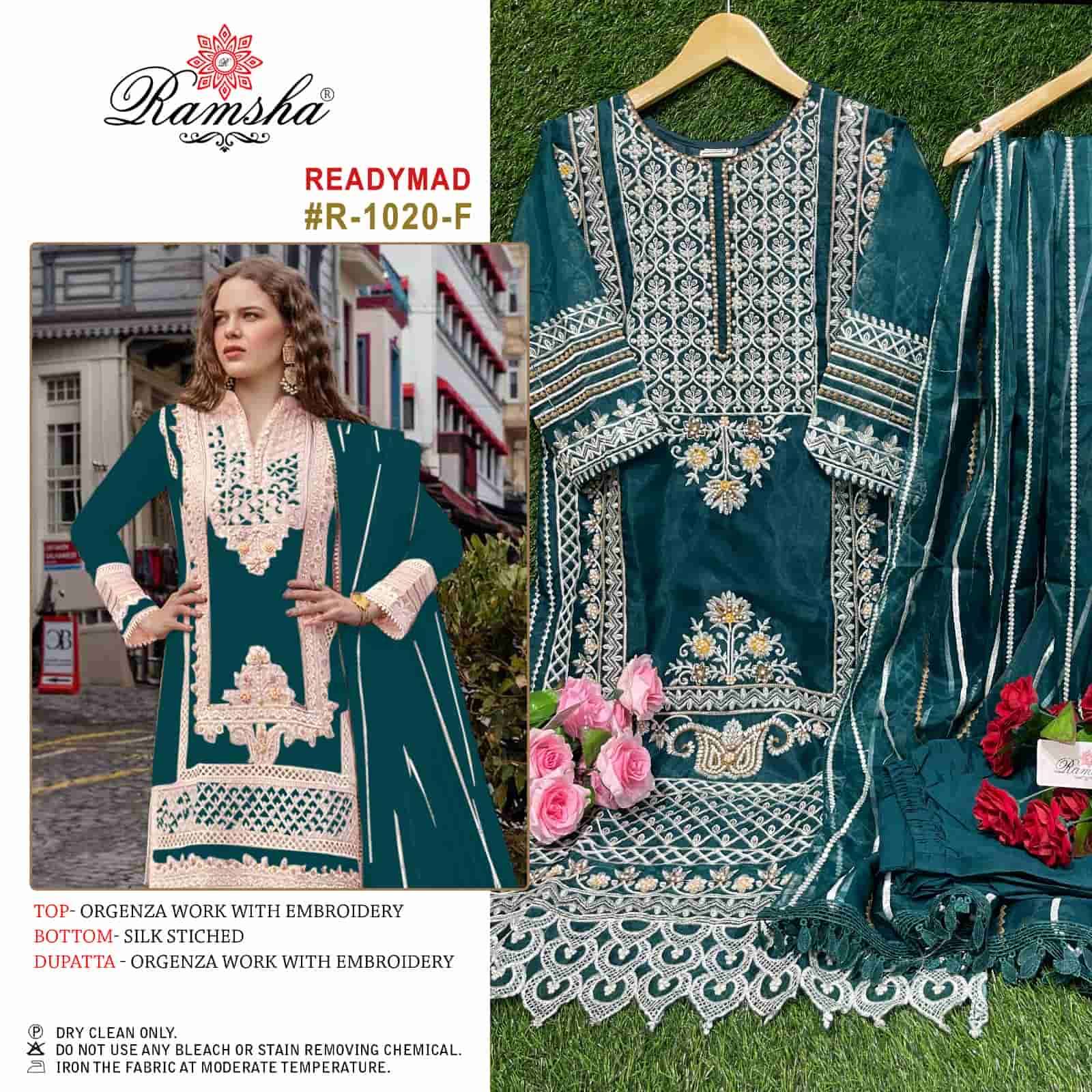 Ramsha R 1020 Nx Pakistani Heavy Designer Salwar Suit Wholasaler view 3