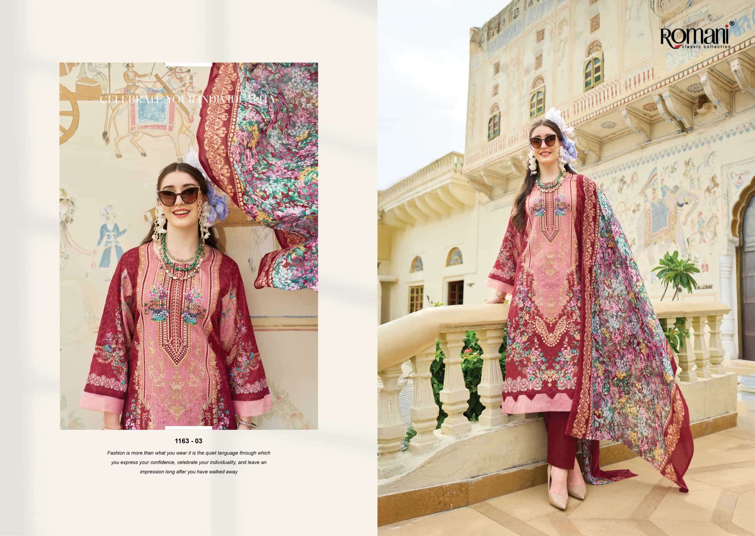 Romani Nafisa Vol 3 Fancy Cotton Dress Material view 5
