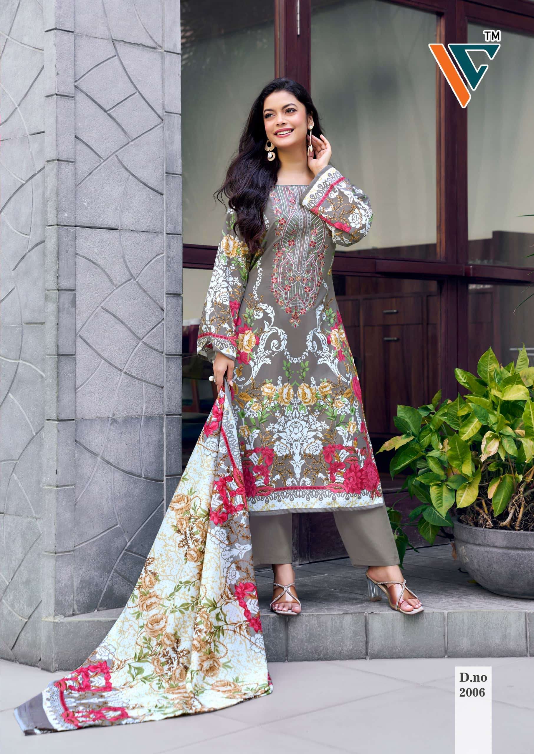 Vandana Fashion Madhubala Vol 2 Exclusive Karachi Cotton Suit view 18