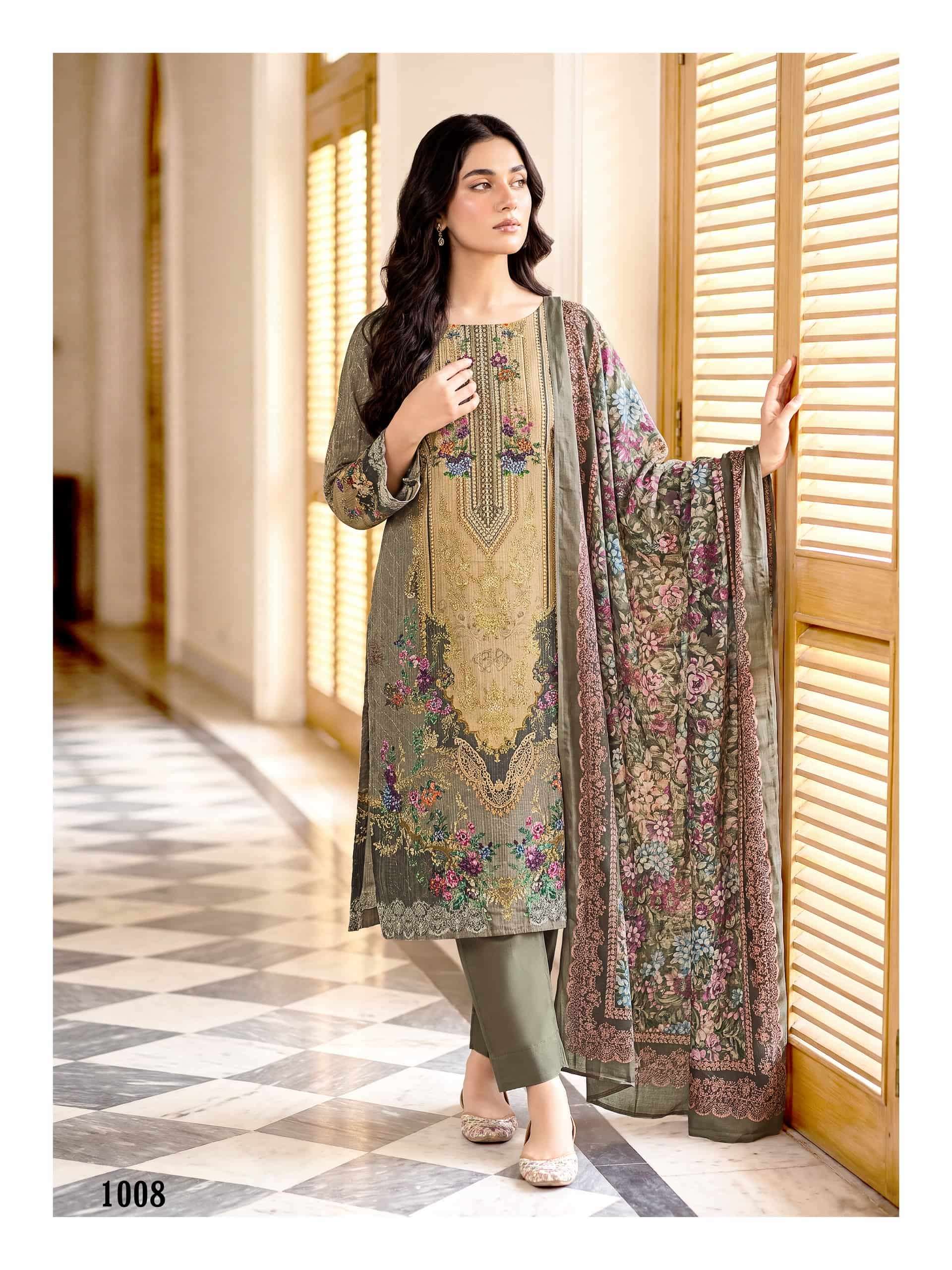 Kavyakala Maria B Fancy Cotton Dress Materia Catalog view 18
