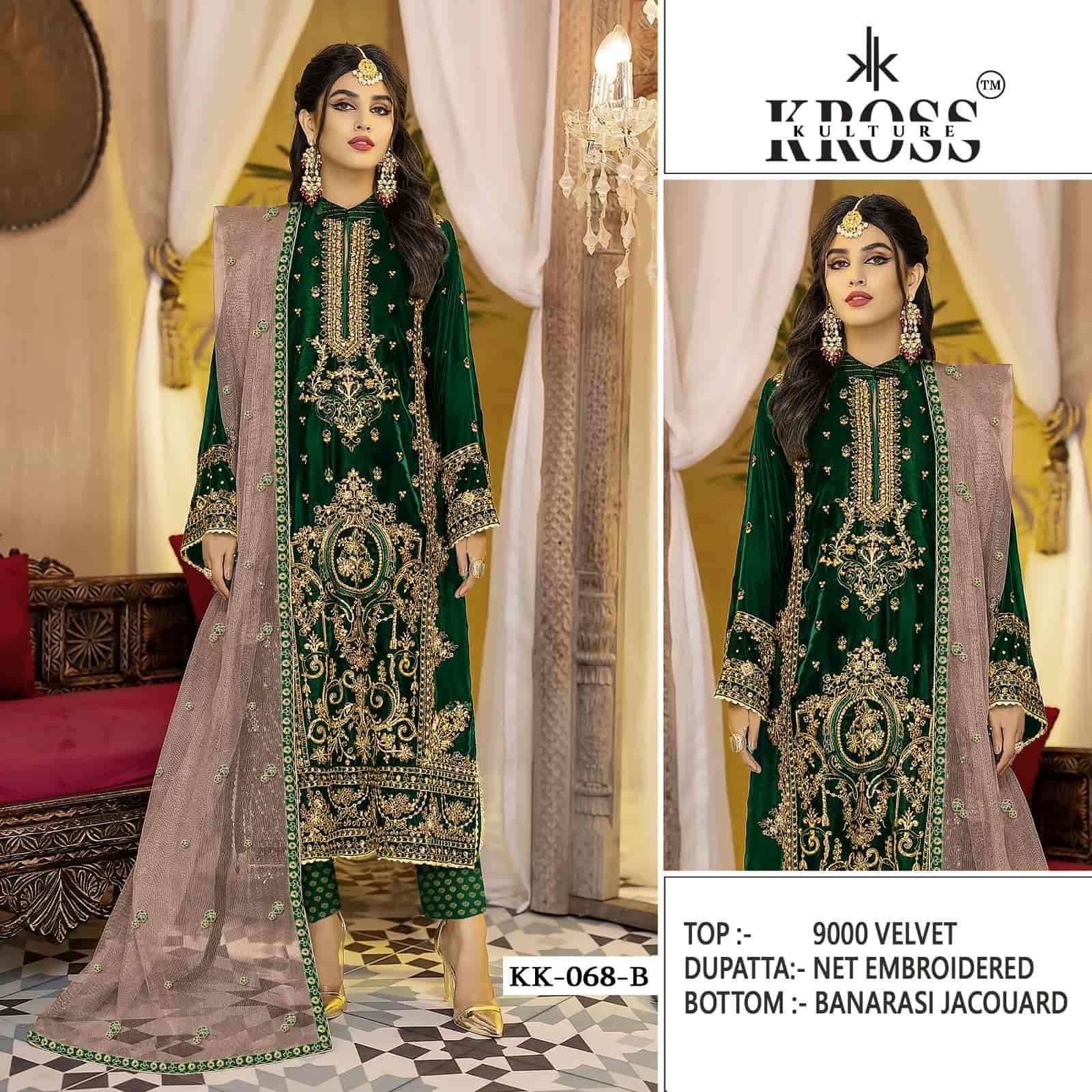 Kross Kulture KK 068 Colors Pakistani Exclusive Heavy Designer Winter Wear Collection view 2