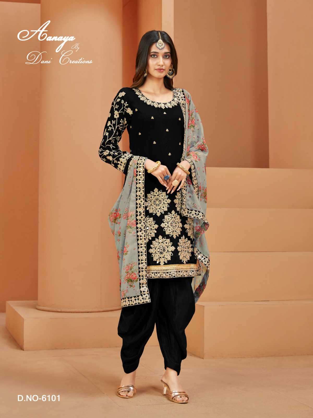 Aanaya Vol 161 Festive Wear Designer Silk Dress New Arrivals view 9