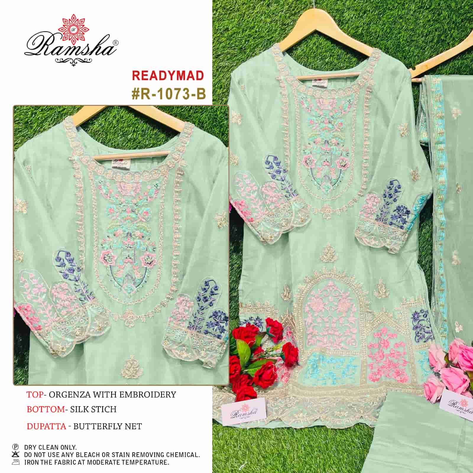 Ramsha R 1073 Colors Pakistani Style Fancy Designer Readymade Suit view 3