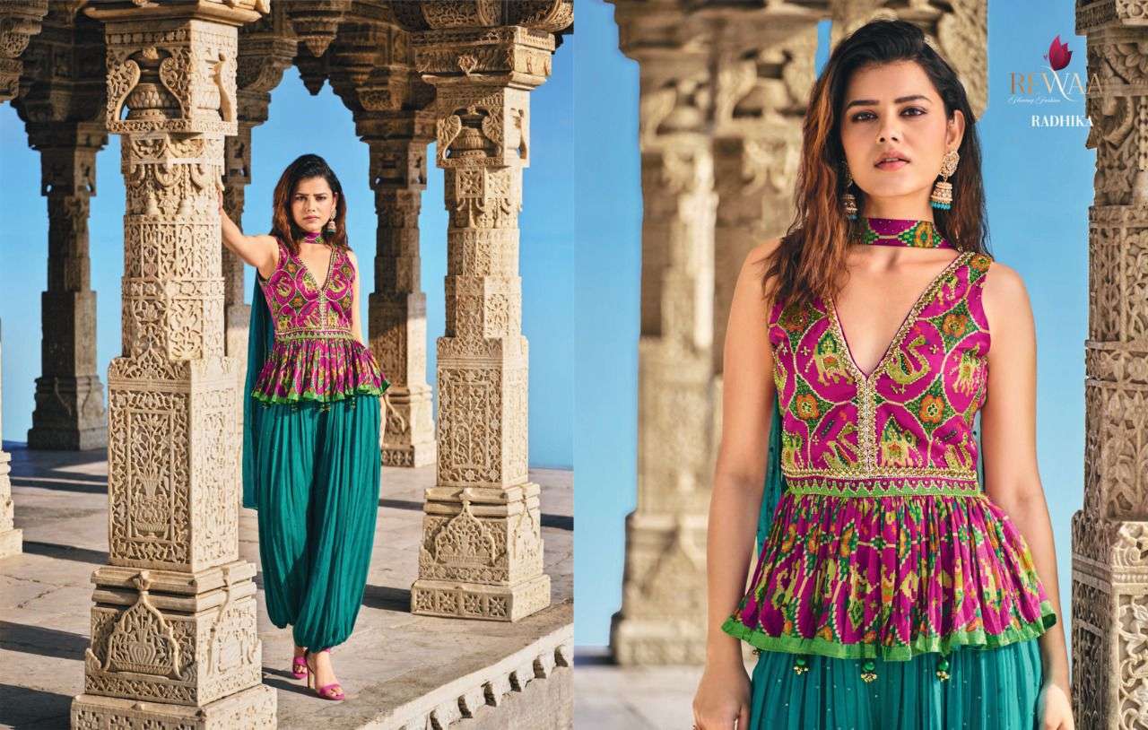 Rewaa Parampara Vol 1 Designer Exclusive party Wear Readymade Collection view 2
