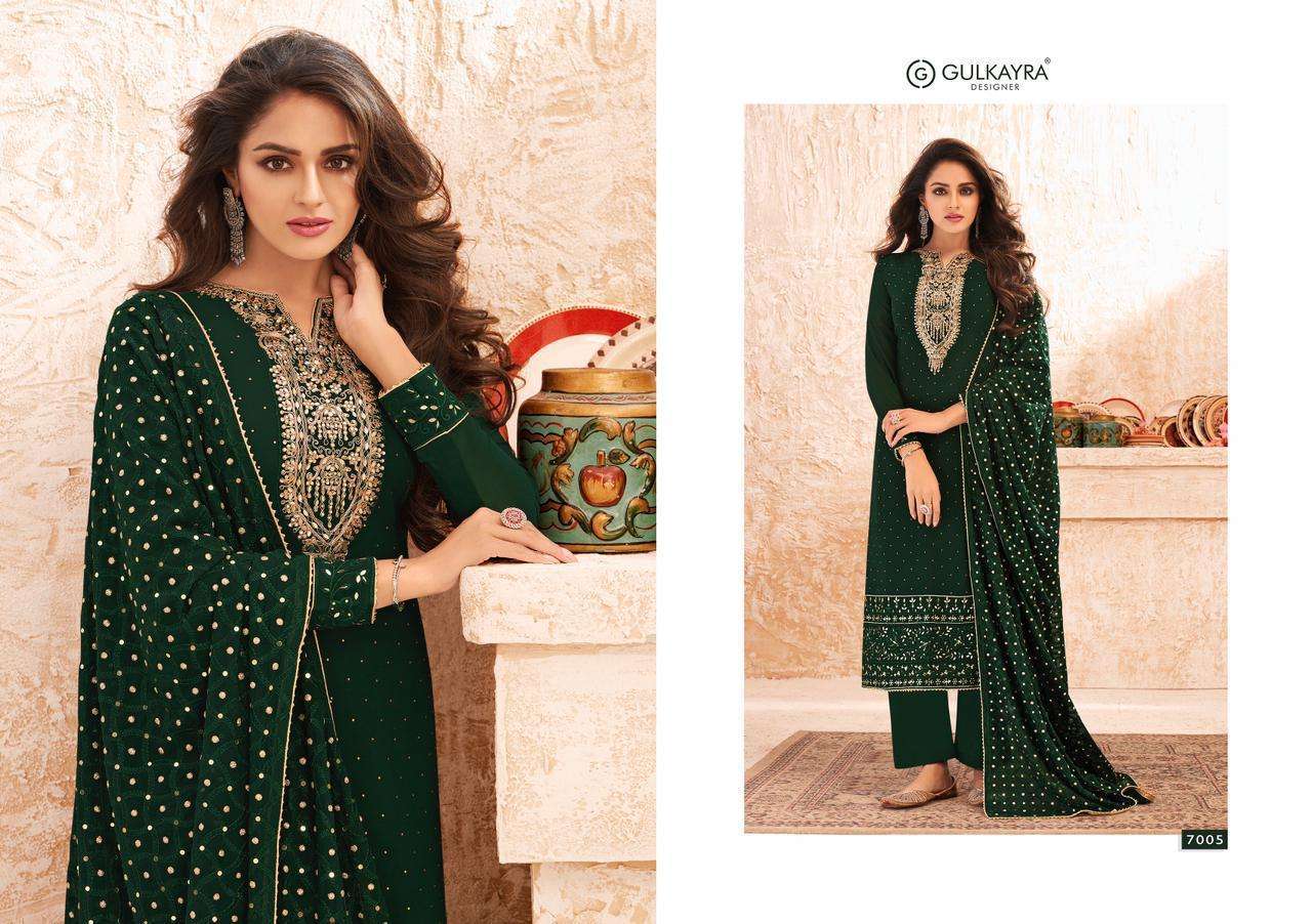 Gulkayra Nazmin Straight Suit party Wear Collection at Best Rate view 2