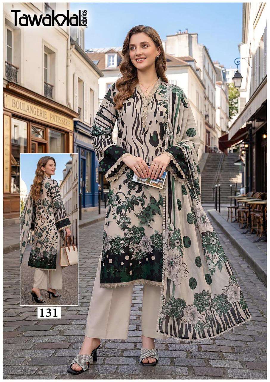 Tawakkal Saba Vol 4 Pakistani Print Cotton Salwar Suit view 3