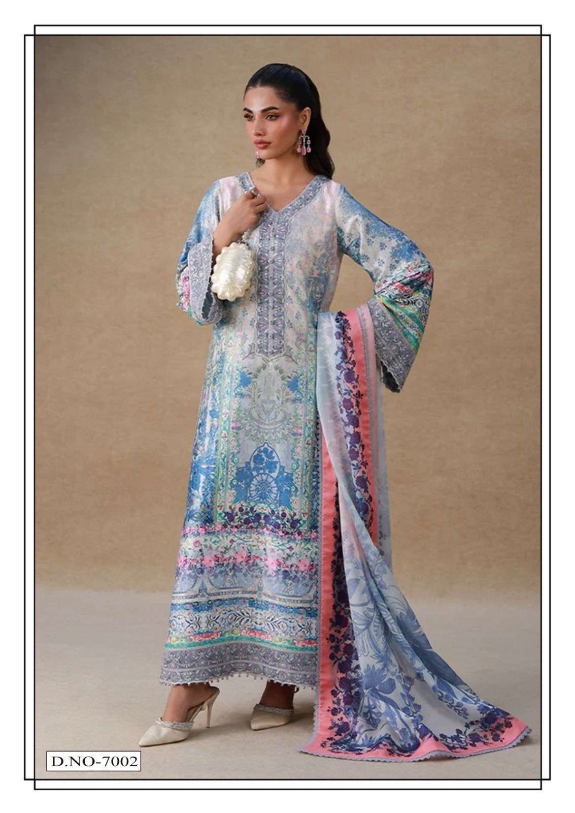 Ramsha Vol 7 Heavy Cotton Dress Material view 4