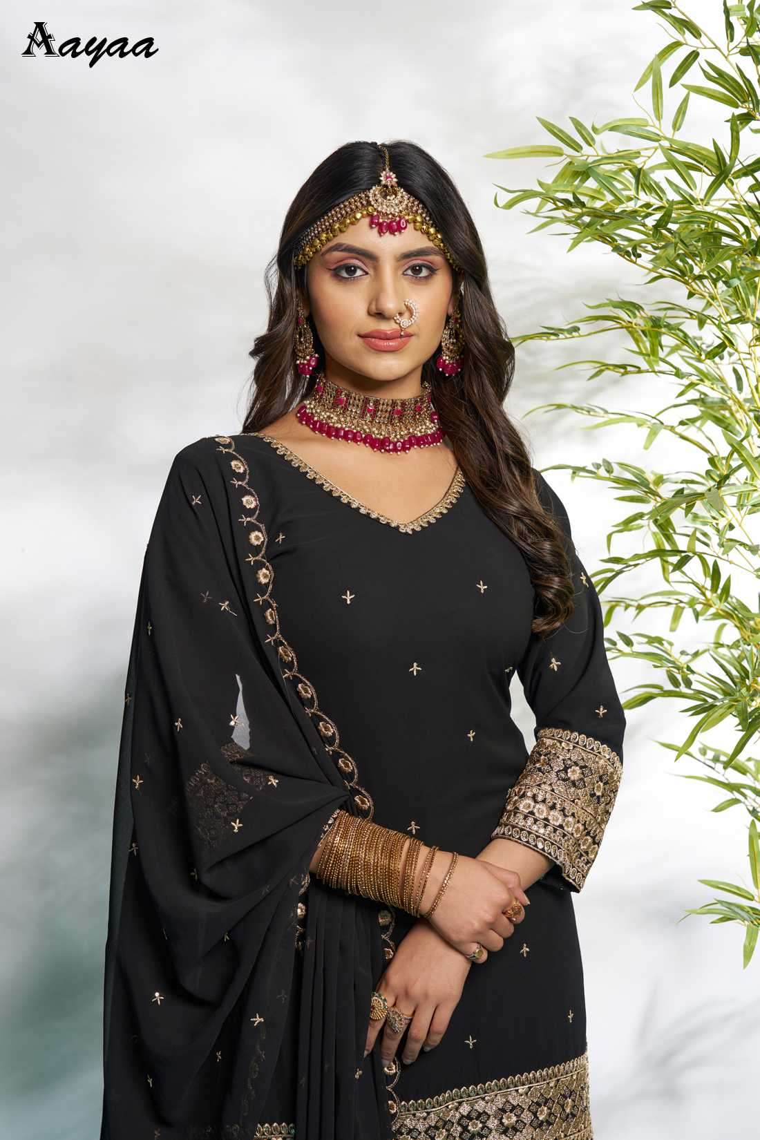 Aayaa Vol-21 Faux Georgette Readymade Salwar Suit view 11