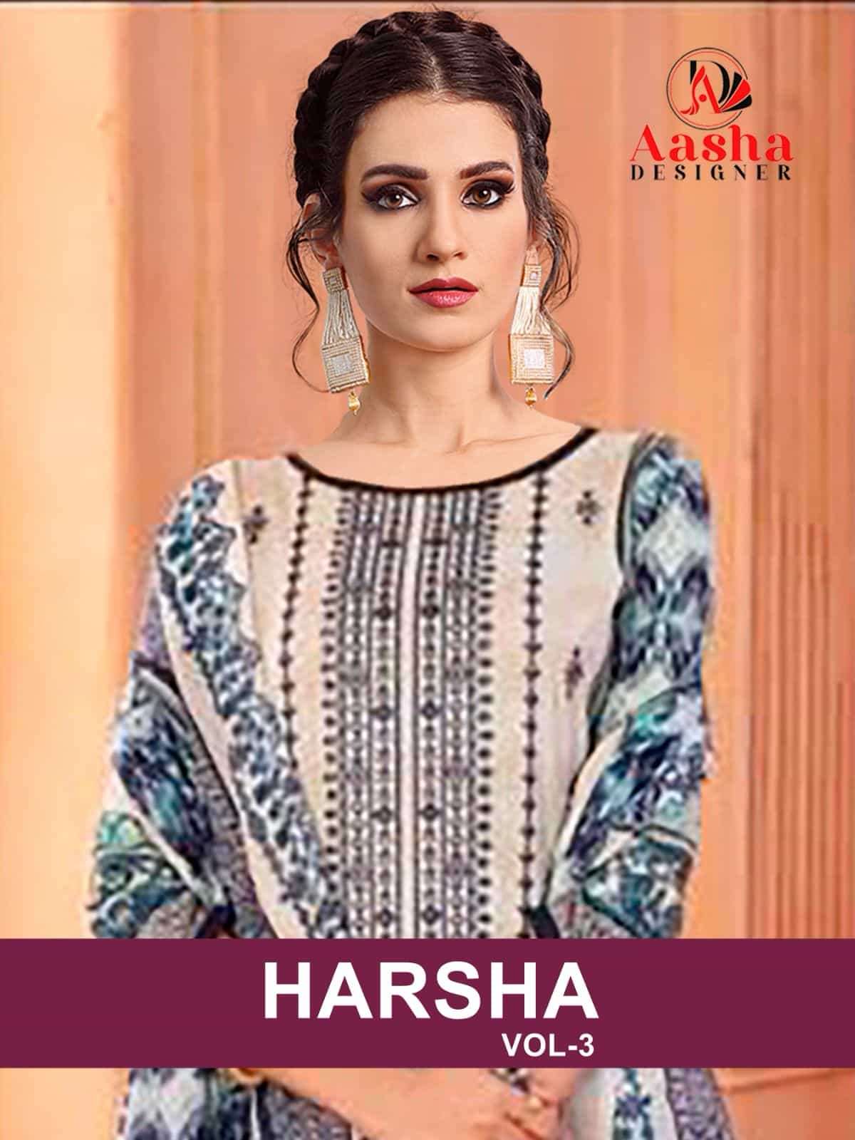 Harsha Vol 3 Embroidered Cotton Salwar Suit view 6