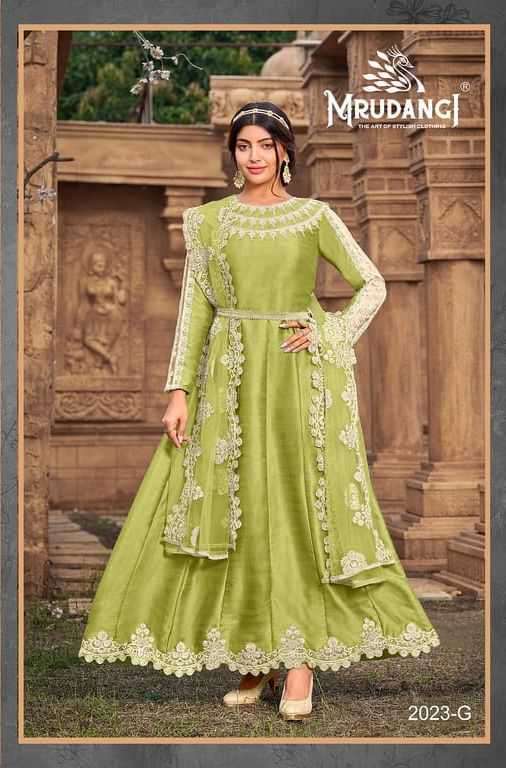 Mrudangi Sanjh Colour Edition Anarkali Suit view 7
