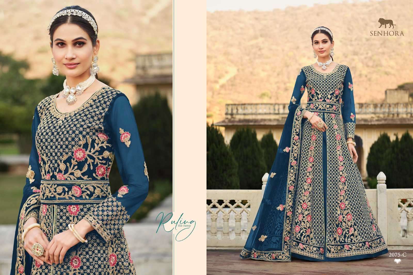 Senhora Carolina 2075 Designer Anarkali Suit view 11
