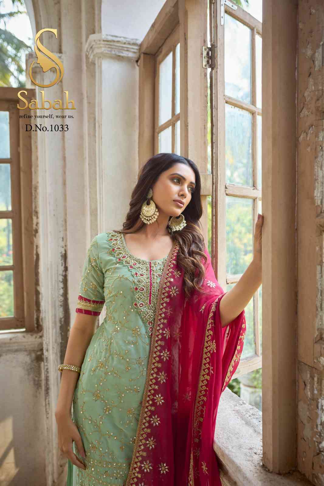 Fk Fashion Sabah Zareen Partywear Designer Work Palazzo Dress view 6