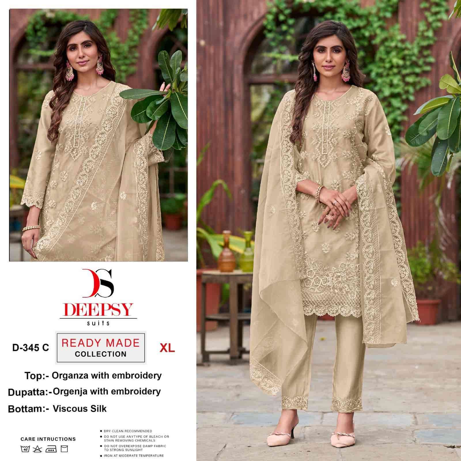 Deepsy D 345 Colors Exclusive Heavy Designer Style Pakistani Readymade Collection view 4