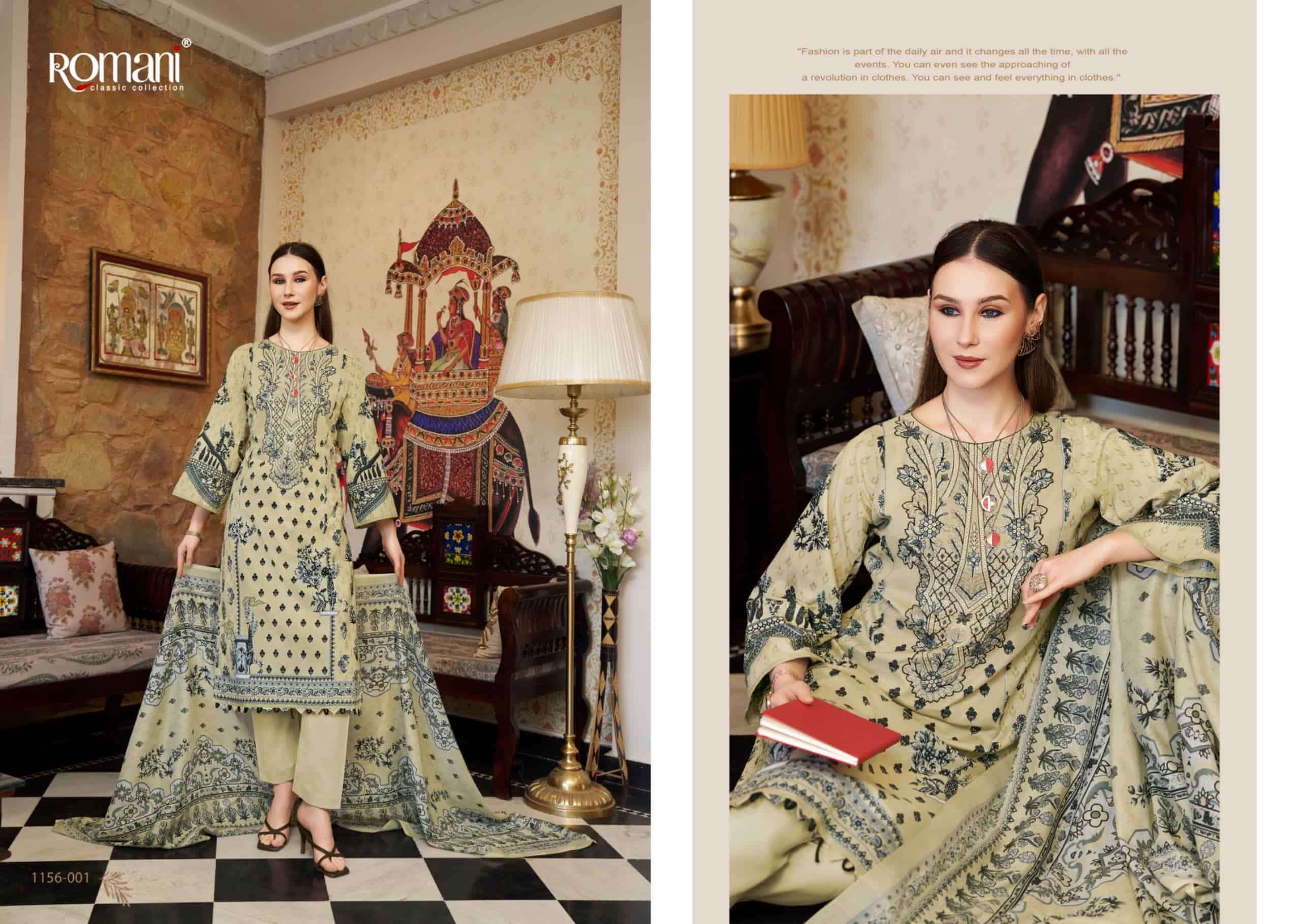 Romani Aarzu Vol 35 Fancy Cotton Dress Material view 10