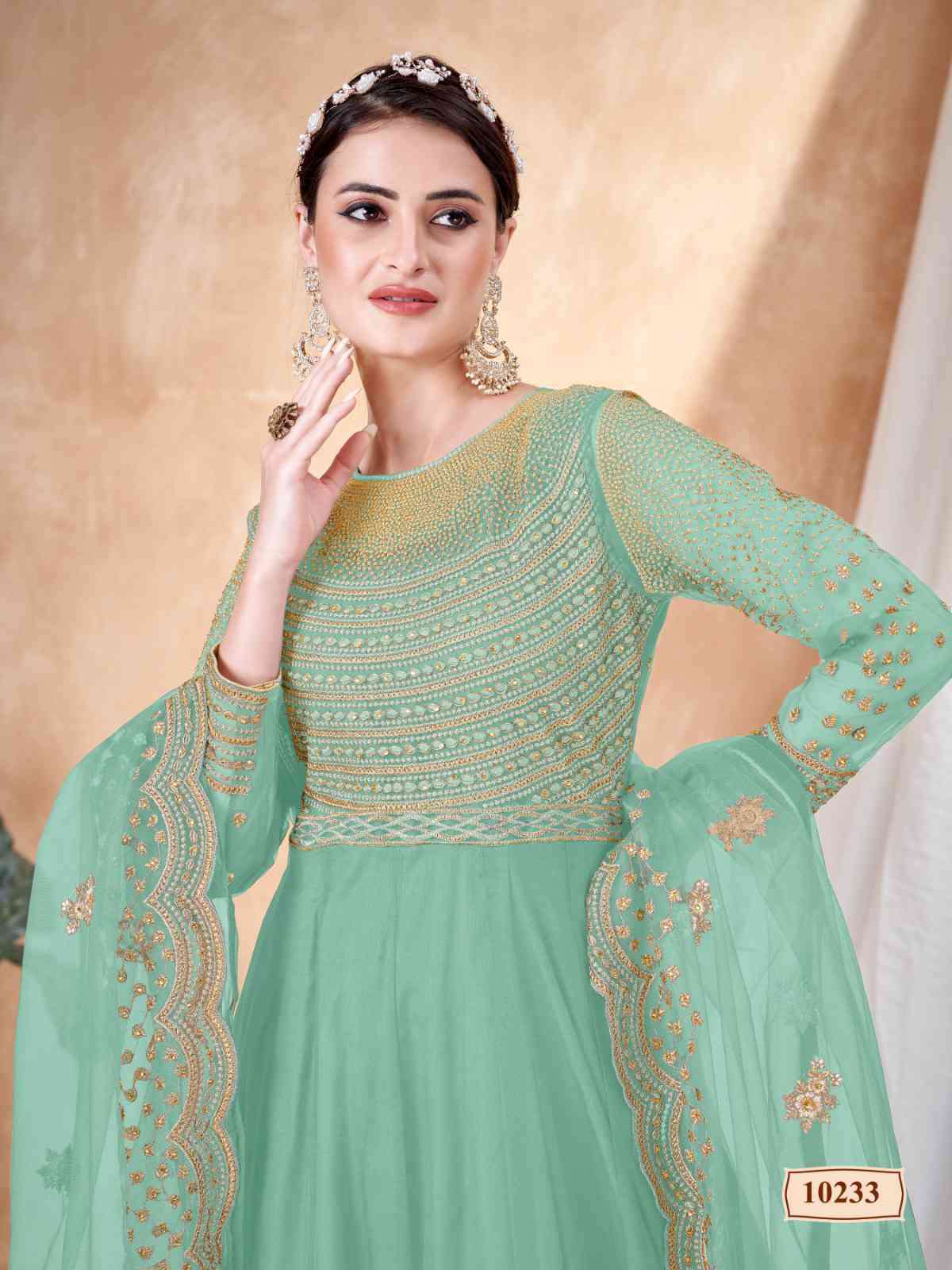 Anjubaa Vol 23 New Arrivals Latest Designer Gawn Partywear Collection view 8