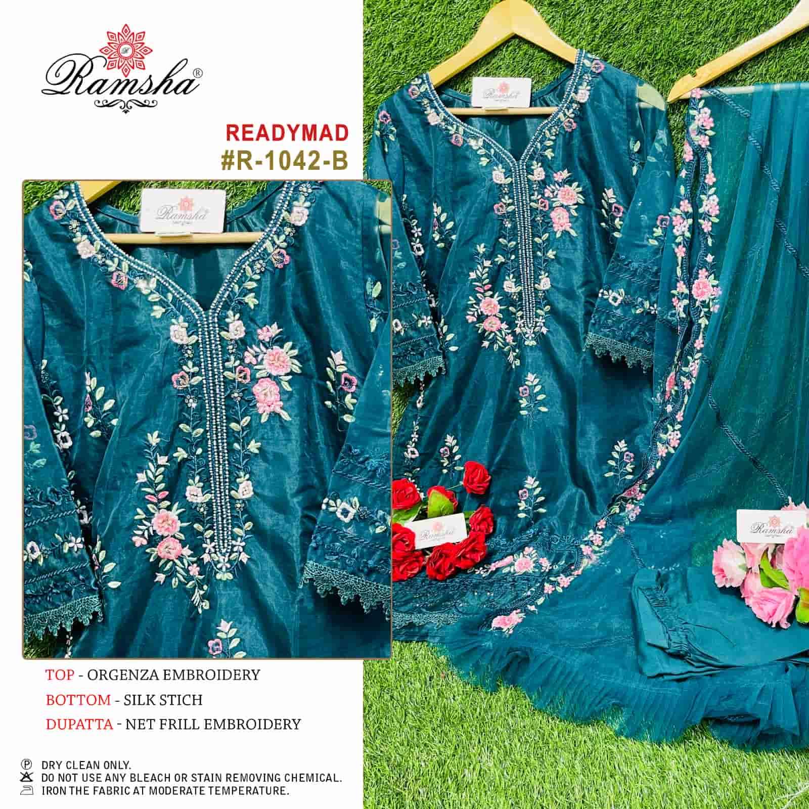 Ramsha R 1042 Nx Pakistani Designer Readymade Suit Collection