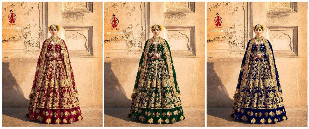 Kb Series 1061 Colors Party Wear Anarkali Designer Suit New Design view 13