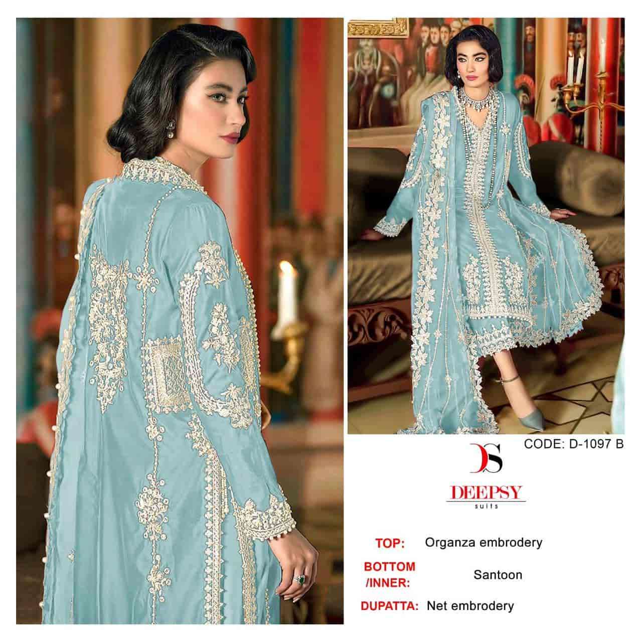 Deepsy 1097 B Heavy Designer Pakistani Suit view 3