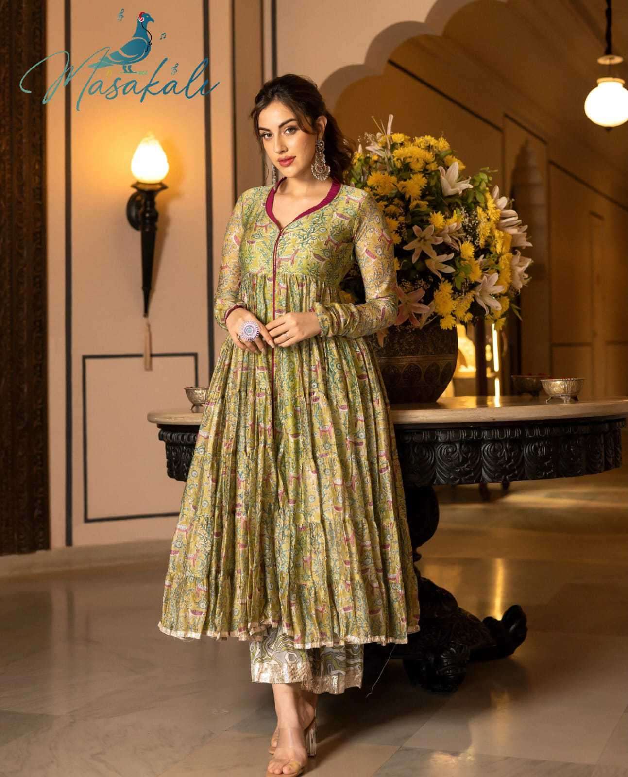 Masakali Vol 1 Latest Style Frill Designs 3 Piece Suit New Arrivals view 4